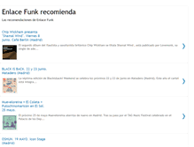 Tablet Screenshot of enlacefunkrecomienda.blogspot.com