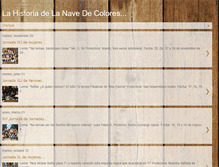 Tablet Screenshot of lahistoriadelanavedecolores.blogspot.com