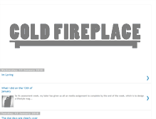 Tablet Screenshot of cold-fireplace.blogspot.com