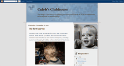 Desktop Screenshot of calebsclub.blogspot.com