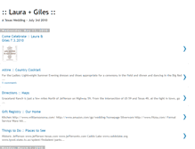 Tablet Screenshot of gilesandlaura.blogspot.com