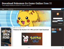 Tablet Screenshot of pokemon-online-game-free.blogspot.com