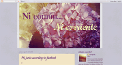 Desktop Screenshot of nadacorriente.blogspot.com