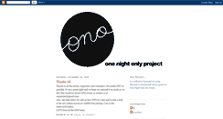 Desktop Screenshot of onoproject.blogspot.com