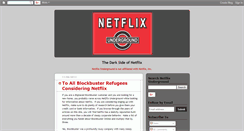 Desktop Screenshot of netflixunderground.blogspot.com