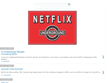 Tablet Screenshot of netflixunderground.blogspot.com