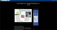 Desktop Screenshot of factoresdetransferencia4-life.blogspot.com