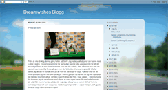 Desktop Screenshot of dreamwishesblogg.blogspot.com