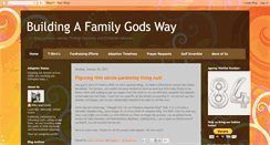 Desktop Screenshot of buildingafamilygodsway.blogspot.com