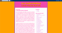 Desktop Screenshot of les-indecrottables.blogspot.com