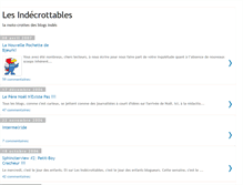Tablet Screenshot of les-indecrottables.blogspot.com
