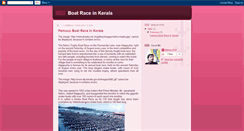 Desktop Screenshot of famousboatracinkerala.blogspot.com