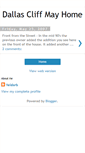 Mobile Screenshot of dallascliffmay.blogspot.com