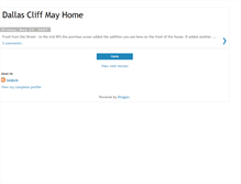 Tablet Screenshot of dallascliffmay.blogspot.com