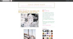 Desktop Screenshot of goldcrestbags.blogspot.com