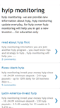Mobile Screenshot of hyipmonitoring-hyip.blogspot.com