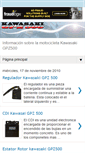 Mobile Screenshot of kawasaki-gpz500.blogspot.com