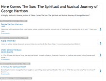 Tablet Screenshot of herecomesthesunbook.blogspot.com