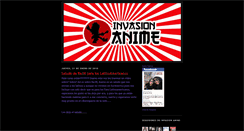 Desktop Screenshot of invasionanimes.blogspot.com