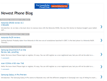 Tablet Screenshot of newestcellphonesblog.blogspot.com