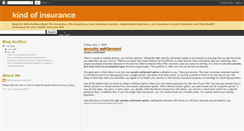 Desktop Screenshot of kind-of-insurance.blogspot.com