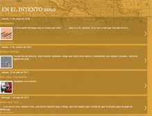 Tablet Screenshot of enelintento2010.blogspot.com