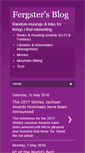 Mobile Screenshot of fergster73.blogspot.com