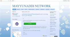 Desktop Screenshot of mayyunaddi.blogspot.com