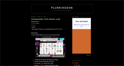 Desktop Screenshot of plurkingdom.blogspot.com