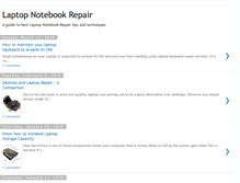 Tablet Screenshot of laptop-notebook-repair.blogspot.com