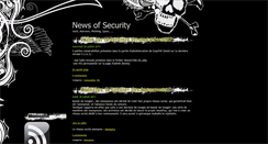 Desktop Screenshot of news-of-security.blogspot.com