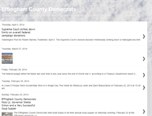 Tablet Screenshot of effinghamcountydemocrats.blogspot.com