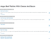 Tablet Screenshot of angusbeefpattieswithcheeseandbacon.blogspot.com