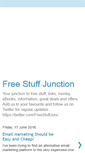 Mobile Screenshot of freestuffjunction.blogspot.com