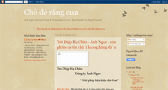 Desktop Screenshot of choderangcua11.blogspot.com