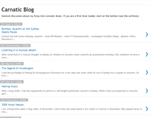 Tablet Screenshot of carnaticcorner.blogspot.com