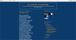 Desktop Screenshot of lesettefinestre.blogspot.com