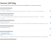 Tablet Screenshot of precinct2207.blogspot.com
