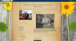 Desktop Screenshot of kristenandkyle.blogspot.com