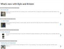 Tablet Screenshot of kristenandkyle.blogspot.com