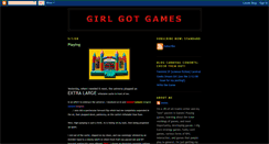 Desktop Screenshot of girlgotgames.blogspot.com