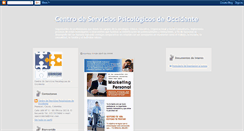 Desktop Screenshot of cspoccidente.blogspot.com
