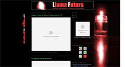 Desktop Screenshot of llamafutura.blogspot.com