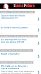 Mobile Screenshot of llamafutura.blogspot.com