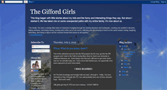 Desktop Screenshot of giffordgirls.blogspot.com