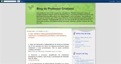 Desktop Screenshot of cristianoprofhistoria.blogspot.com