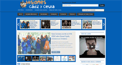 Desktop Screenshot of misionesdecadizyceuta.blogspot.com