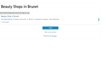 Tablet Screenshot of beautyinbrunei.blogspot.com
