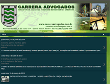 Tablet Screenshot of carreraadvogados.blogspot.com