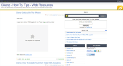 Desktop Screenshot of cikenz.blogspot.com